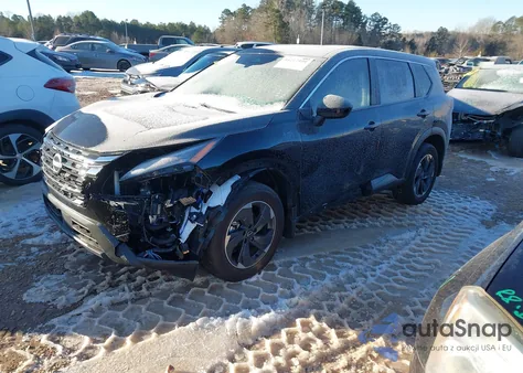 2025 Nissan Rogue Sv Fwd from USA, damaged, VIN 5N1BT3BAXSC847094